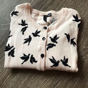 H&M lovebird cardigan